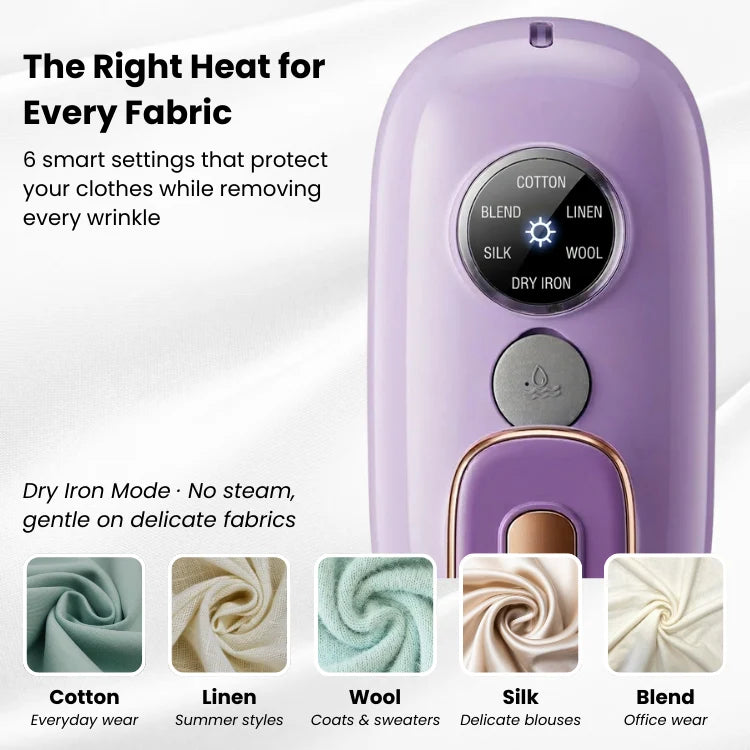 MoraIron™ MiniPro 2-in-1 Steamer & Iron