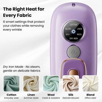 MoraIron™ MiniPro 2-in-1 Steamer & Iron