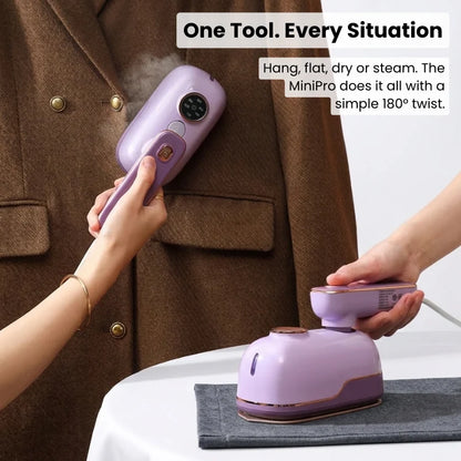 MoraIron™ MiniPro 2-in-1 Steamer & Iron