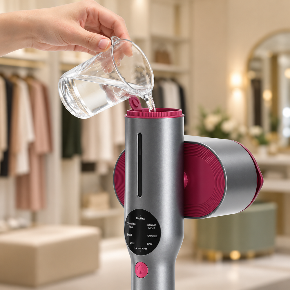 Fill MoraIron™ SteamPro and get ready to go.