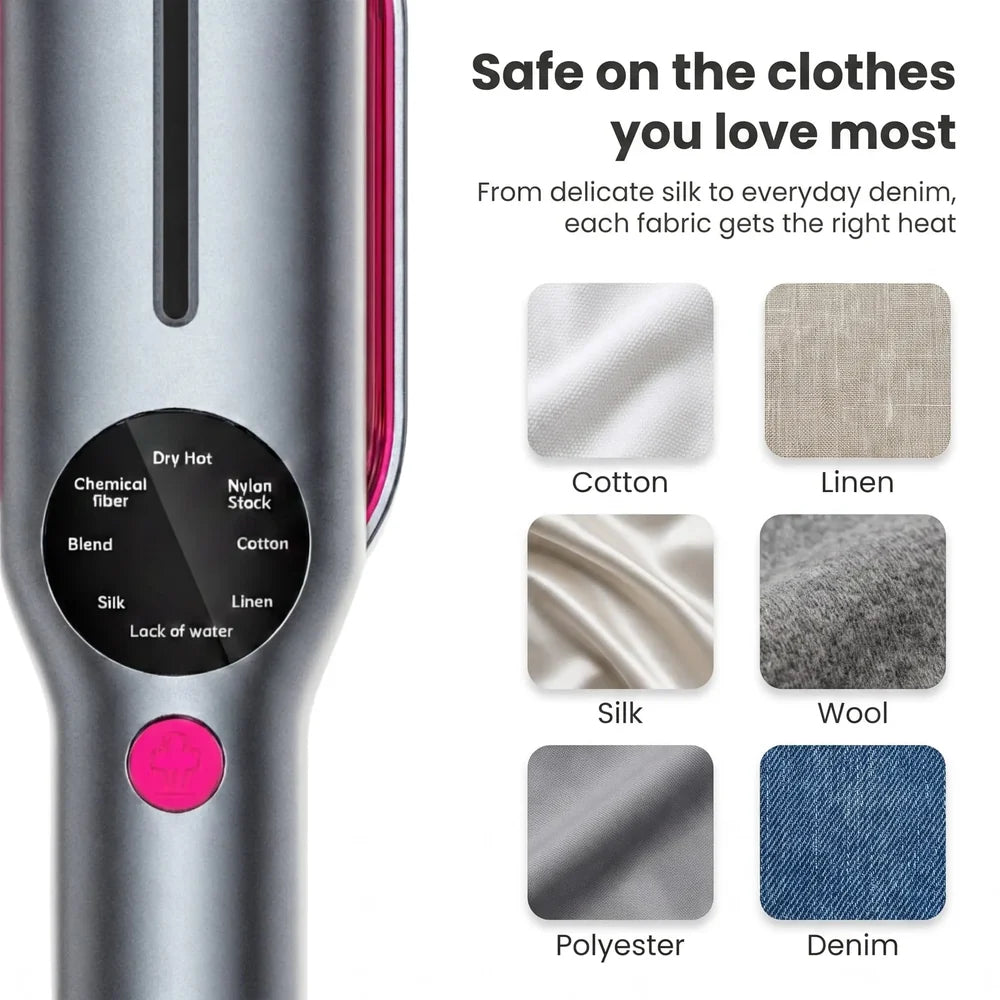 MoraIron™ SteamPro 2-in-1 Garment Steamer & Iron
