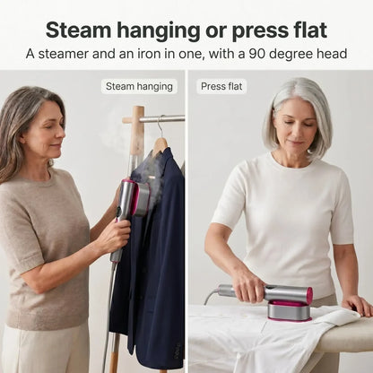 MoraIron™ SteamPro 2-in-1 Garment Steamer & Iron