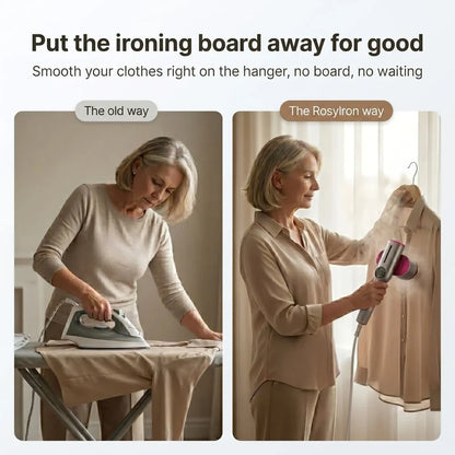 MoraIron™ SteamPro 2-in-1 Garment Steamer & Iron