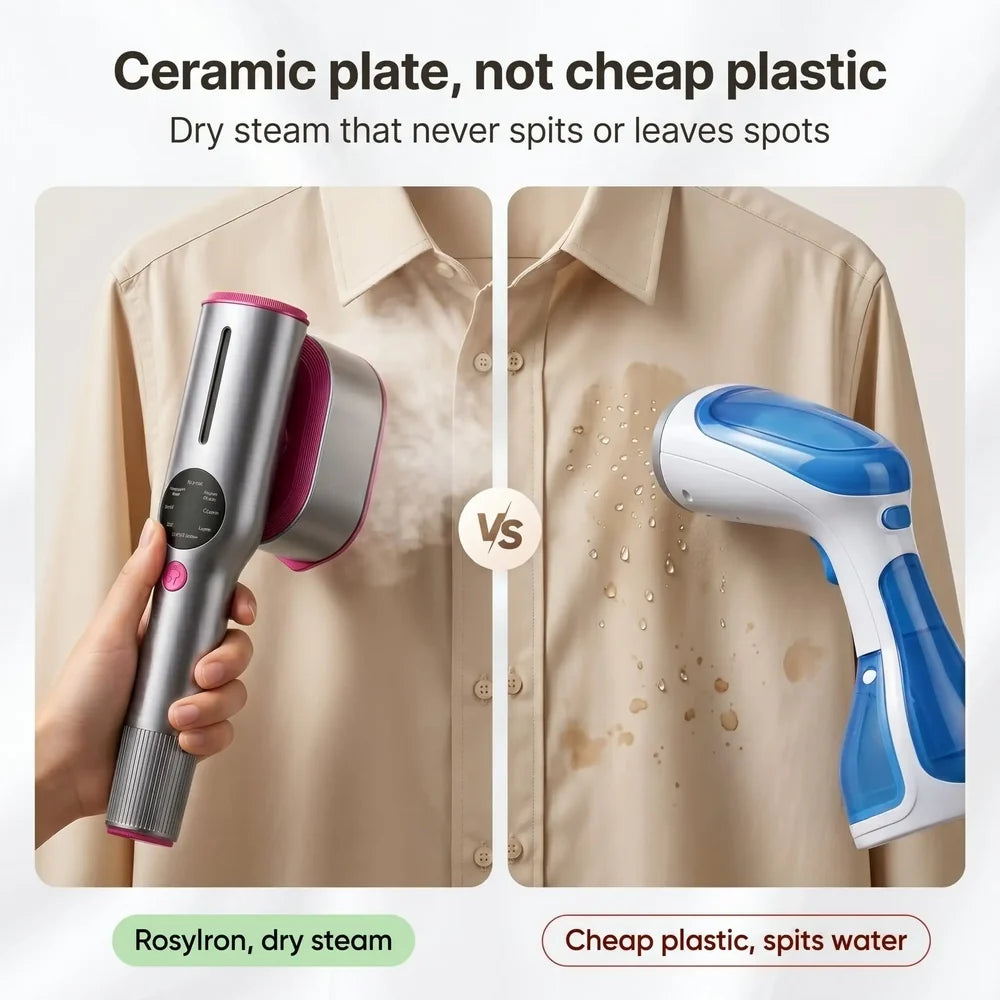 MoraIron™ SteamPro 2-in-1 Garment Steamer & Iron
